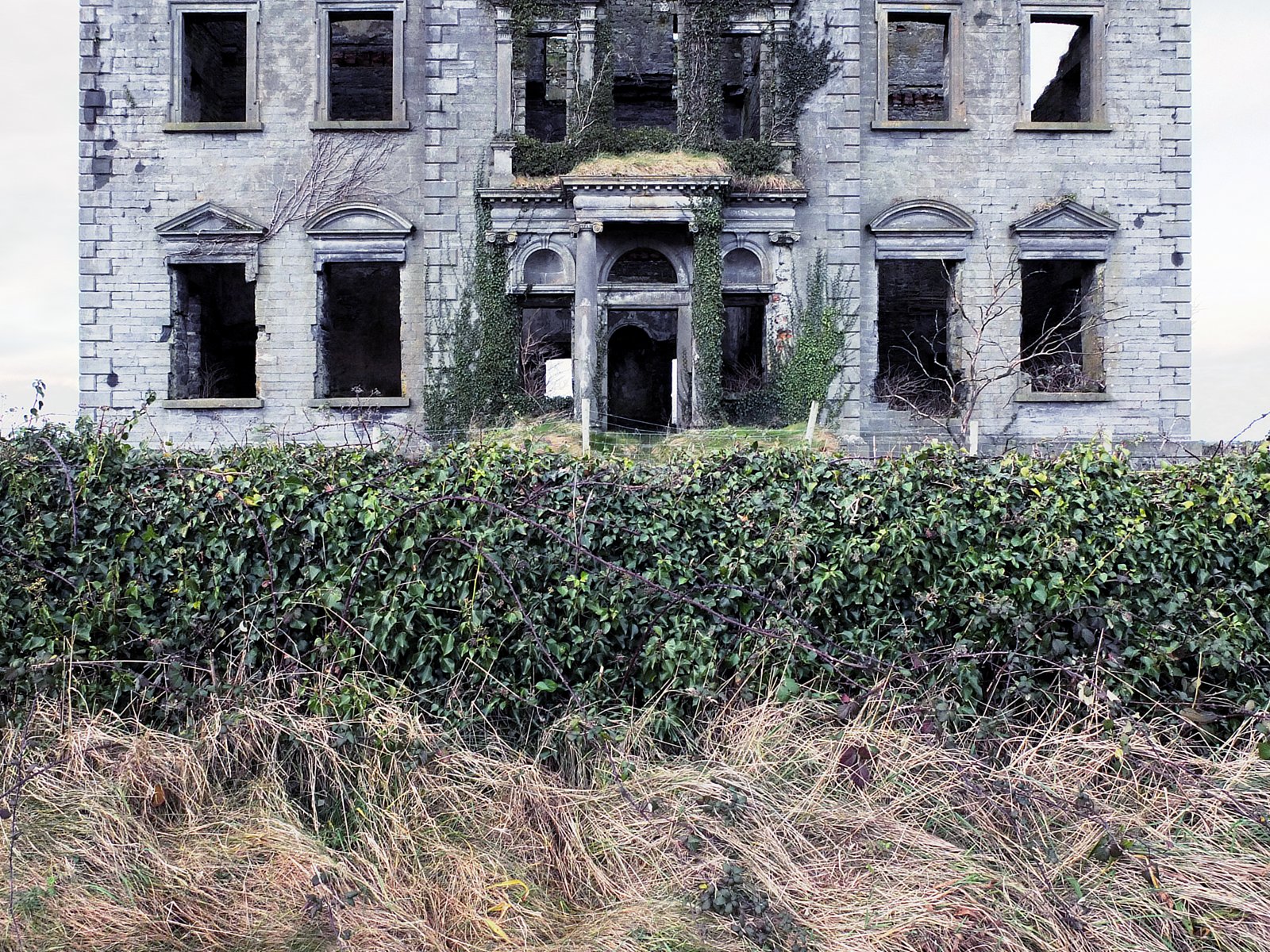 Derelicted mansion